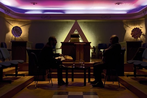 Entrevista com o GM do GODF em um dos templos da Rue Garibaldi