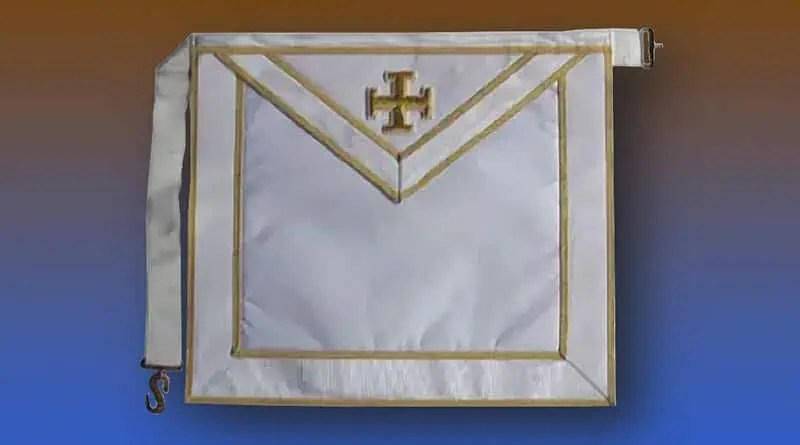 Avental do Grau 31 - Grande Juiz Comendador ou Inspector Inquisidor Comendador